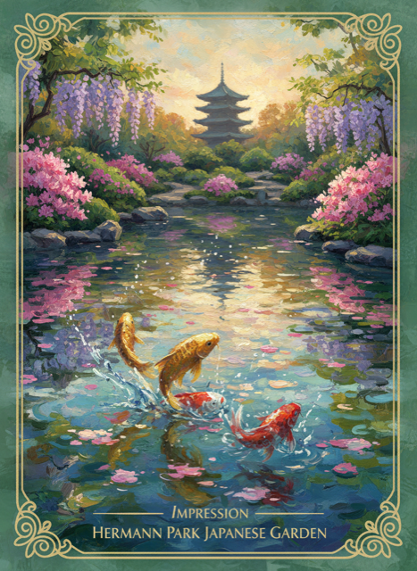 Trading Card collectible for Hermann Park